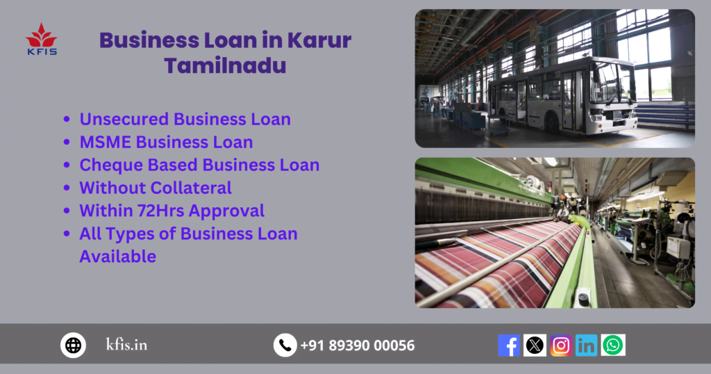 Business Loans In Karur