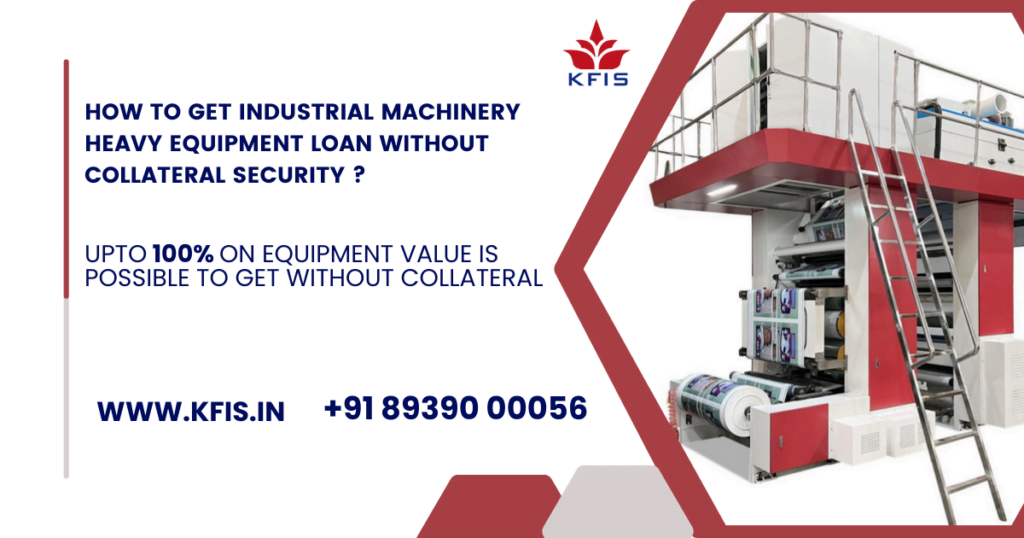 The Best Machinery Loan In Chennai & Equipment Loan Finance