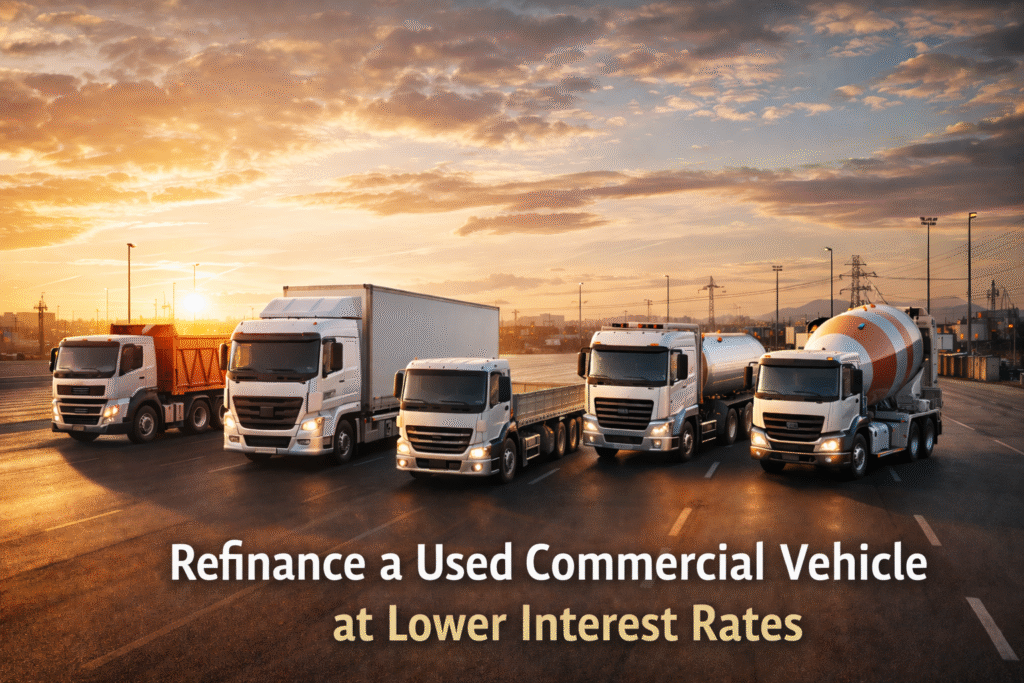 How to Refinance a Used Commercial Vehicle Loan at Lower Interest Rates