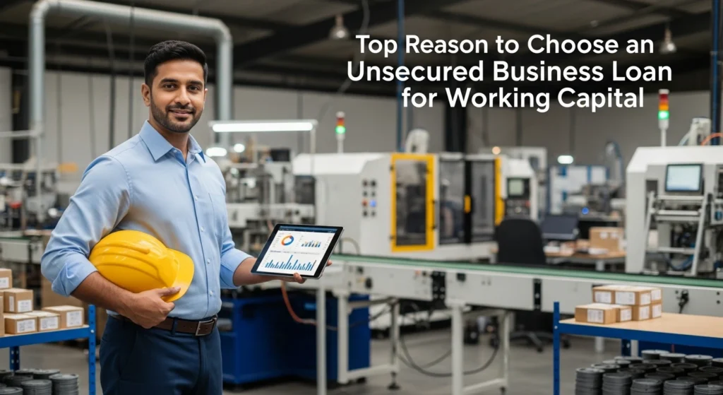 Top Reason to Choose an Unsecured Business Loan for Working Capital