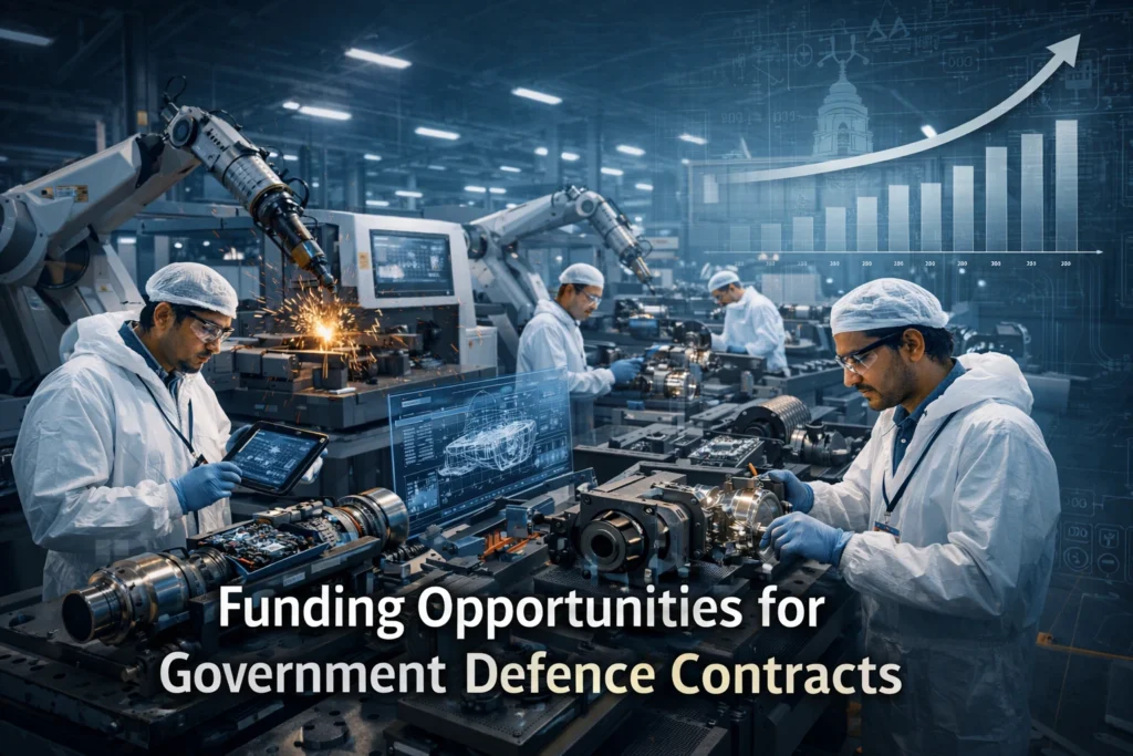 Funding Opportunities for Government Defence Contracts in India